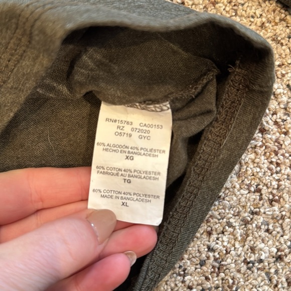 HANES BEEFY TEE set of 2 Men’s XL EUC - Picture 4 of 9